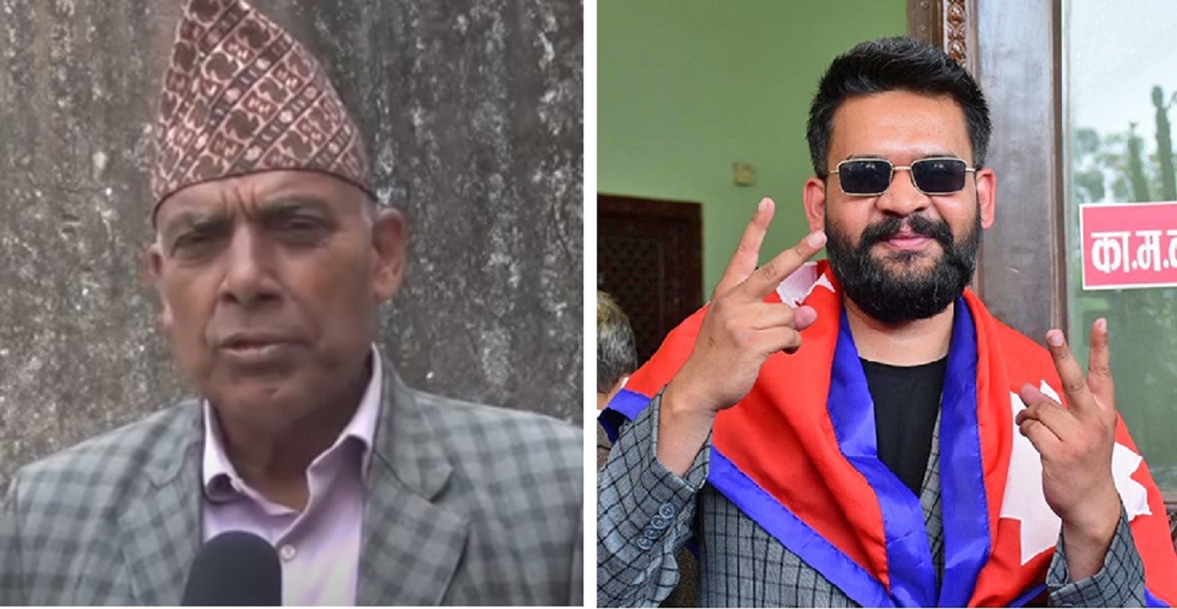 बालेनप्रति एमाले सांसदको व्यङ्ग्य– ‘लौरो अहिले नुवाकोटे जनताको टाउकोमा बजारिन पुगेको छ’