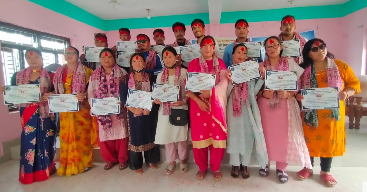 अन्तर्राष्ट्रिय रोल्पाली सेवा समाजद्वारा दाङमा शाखा विस्तार, टिकाराम घर्ती उद्धारका लागि  १९ लाख हस्तान्तरण  ​​​​​​​