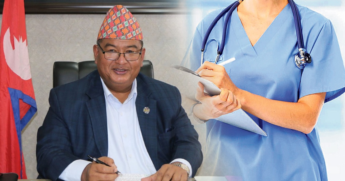 बेलायतमा मासिक ४ लाख तलब पाउने गरी १० हजार नर्स पठाइने