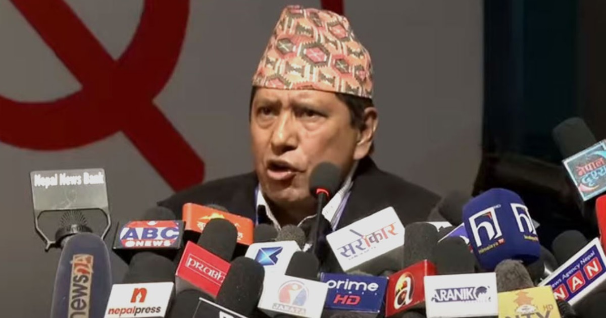 एमसीसी र एसपीपीमा अमेरिकालाई तत्काल पत्र लेख्न नारायणकाजीको माग