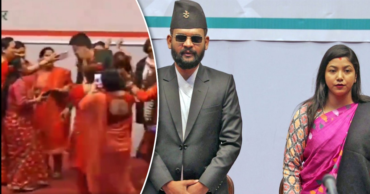 अल्फाबिटामा डोजर हानेर तीज मान्न हिँडे बालेन, उपमेयर डंगाेल पनि सहभागी