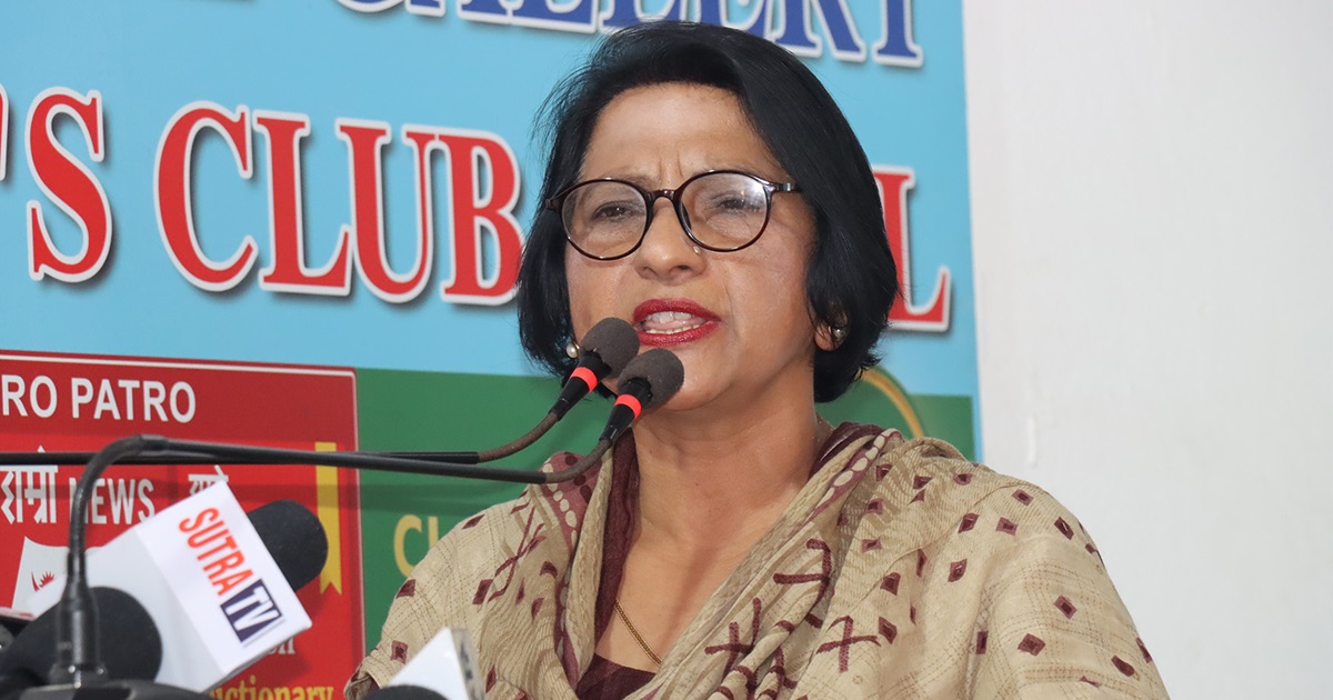 उम्मेदवारी फिर्ता लिएर गठबन्धनका सघाउने नारायणी रायमाझीको घोषणा