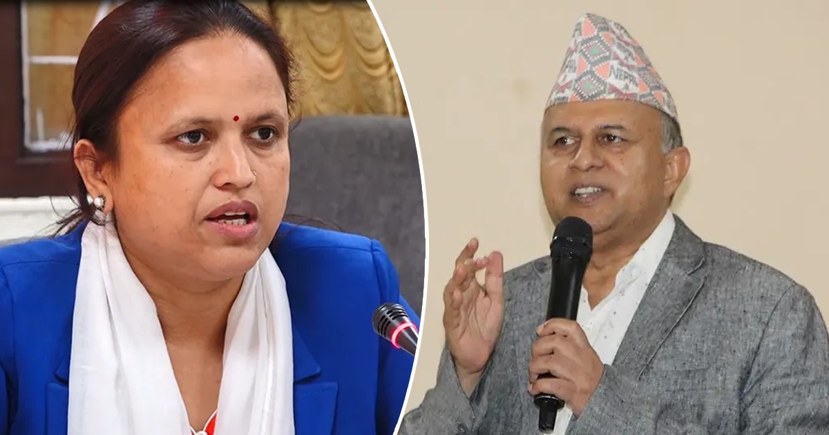 दाङमा एमालेबाट शंकर पोखरेल र सत्ता गठबन्धनबाट रेखा शर्मा भिड्दै