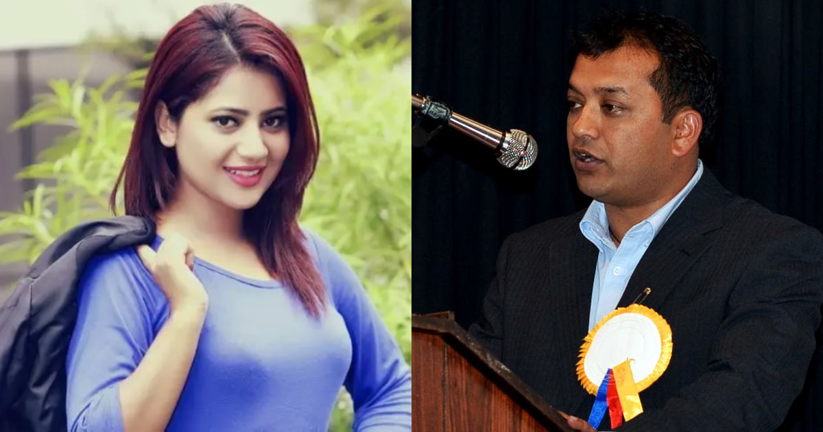 गगन थापाका लागि भोट माग्दै अभिनेत्री केकी अधिकारी