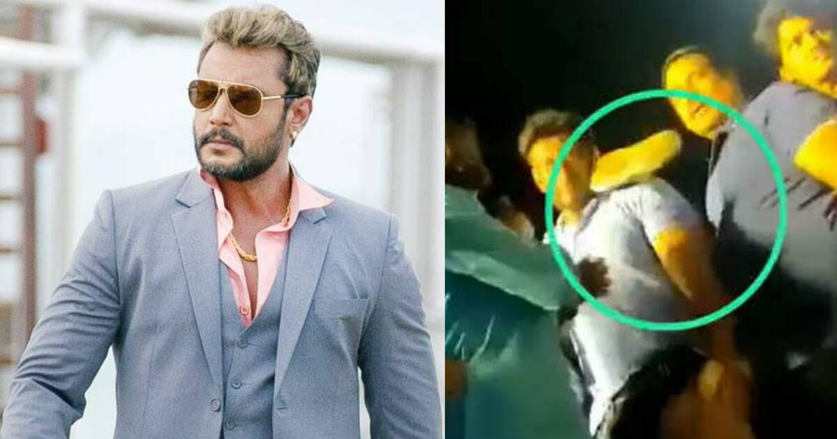 दक्षिण भारतीय अभिनेता दर्शनमाथि किन भयो चप्पल प्रहार ?