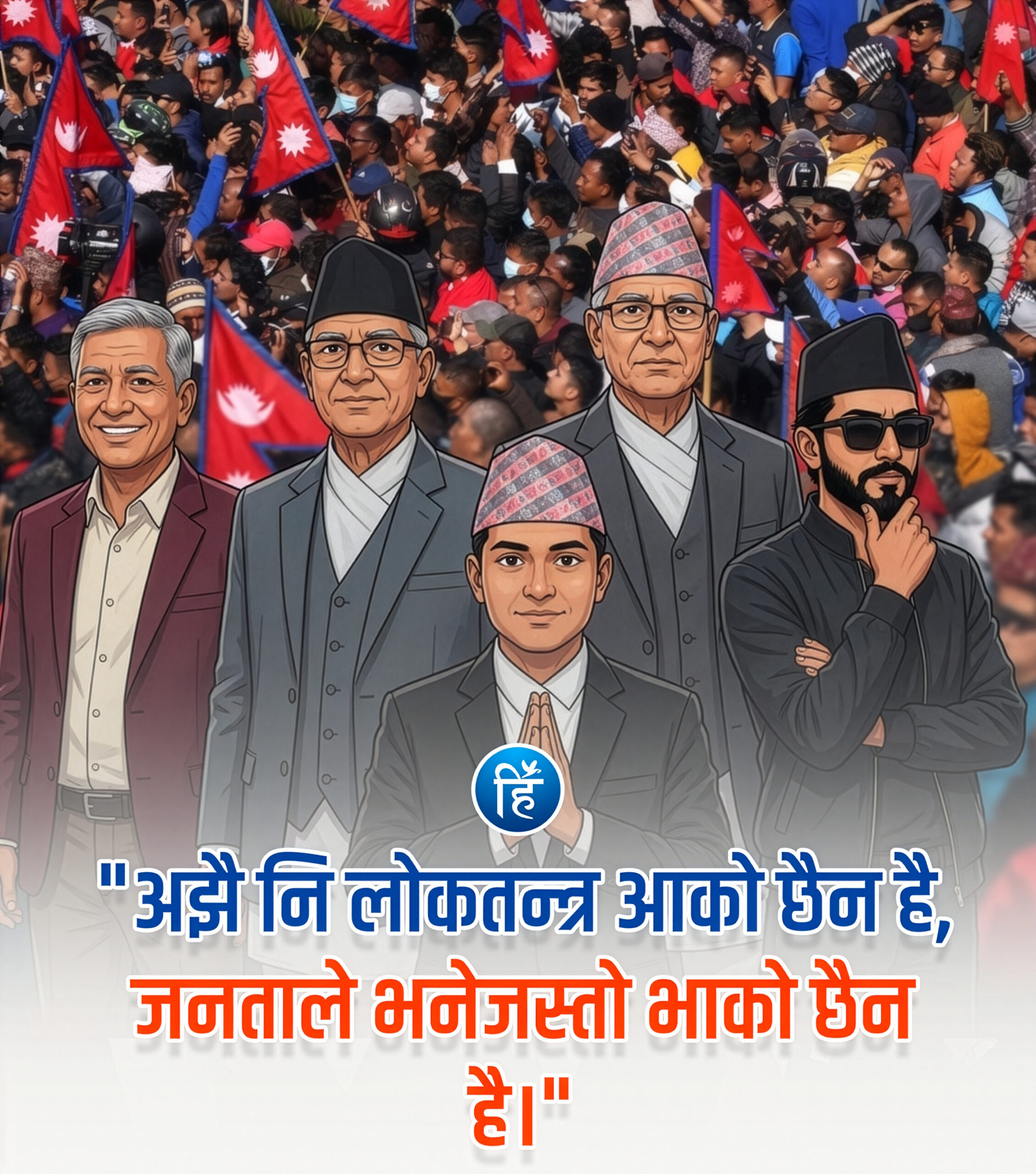 अझै नि लोकतन्त्र आको छैन है…